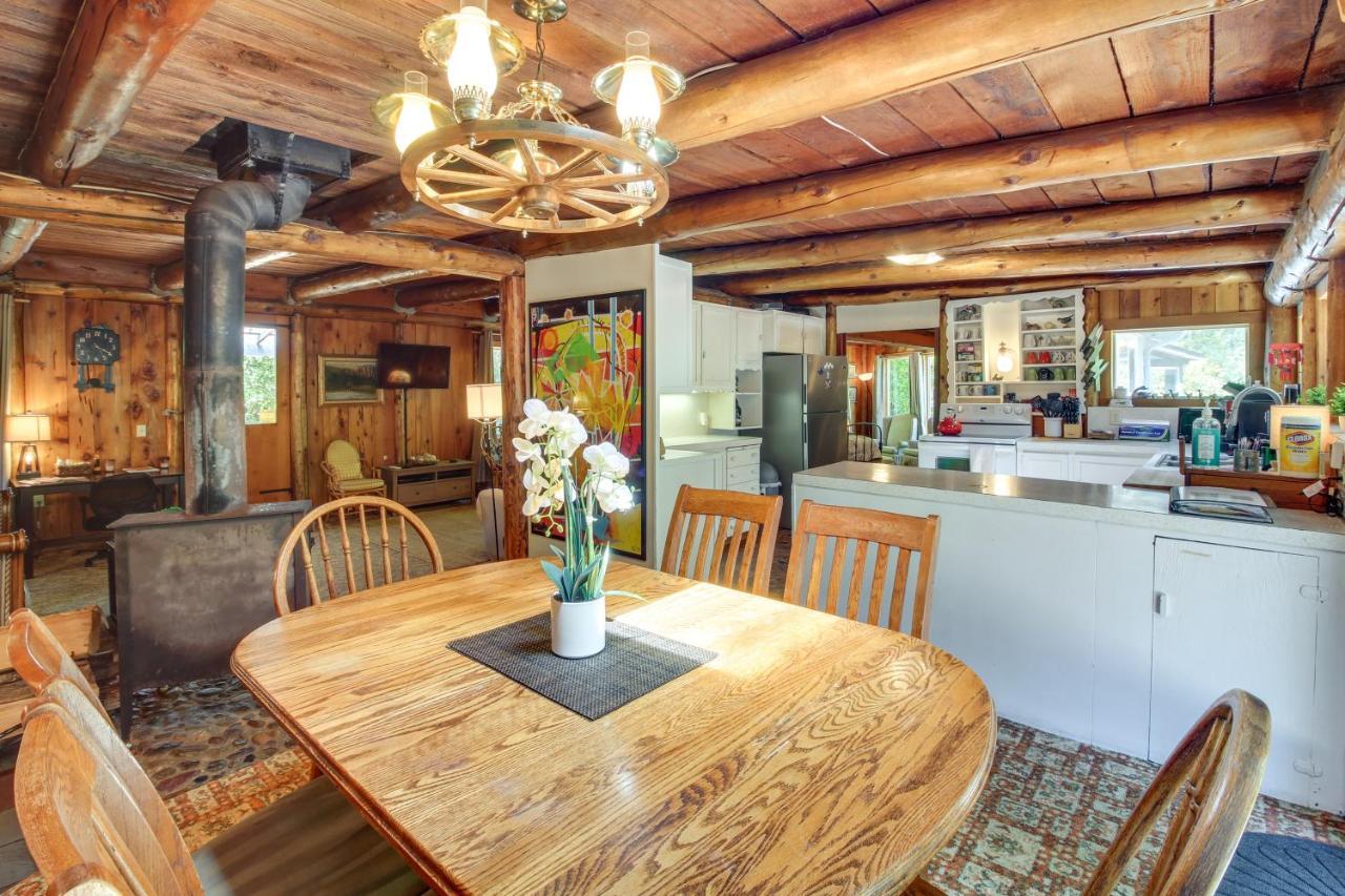 Rustic Bandon Log Cabin On 5 Acres Of Woodlands! Ngoại thất bức ảnh