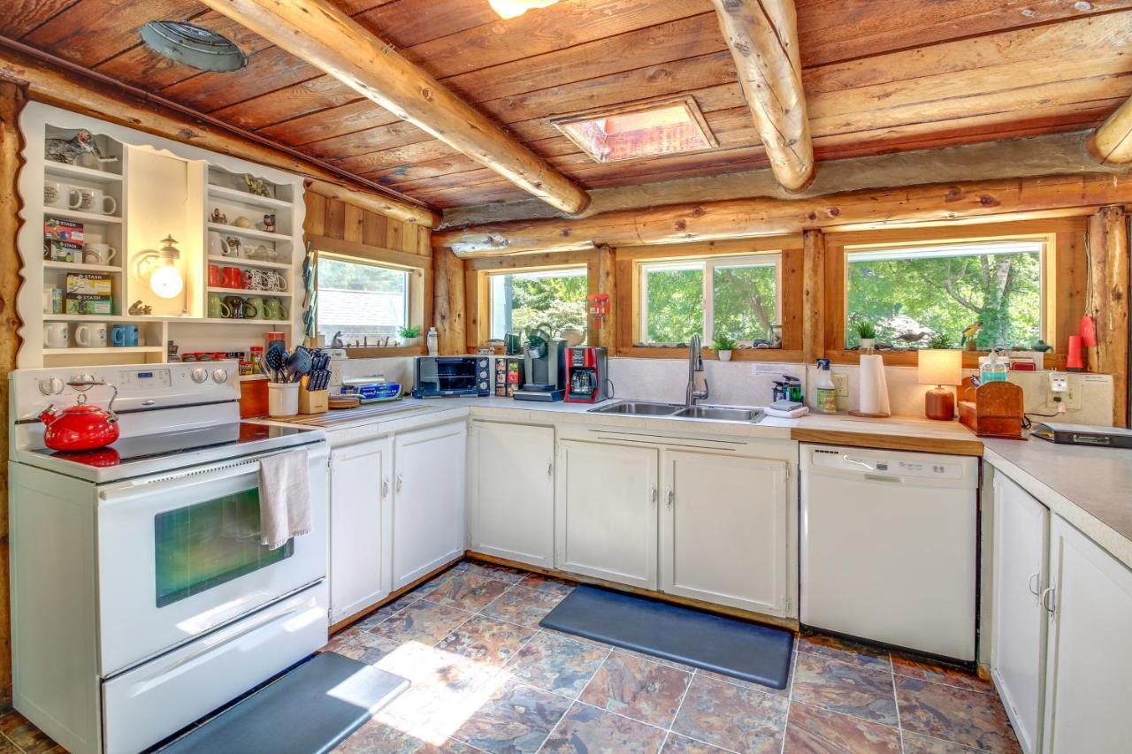 Rustic Bandon Log Cabin On 5 Acres Of Woodlands! Ngoại thất bức ảnh